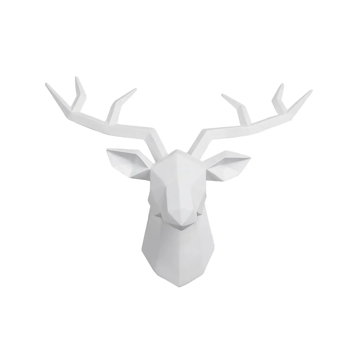 Rustic Deer Antler Wall Art Statue Figurine Decoration