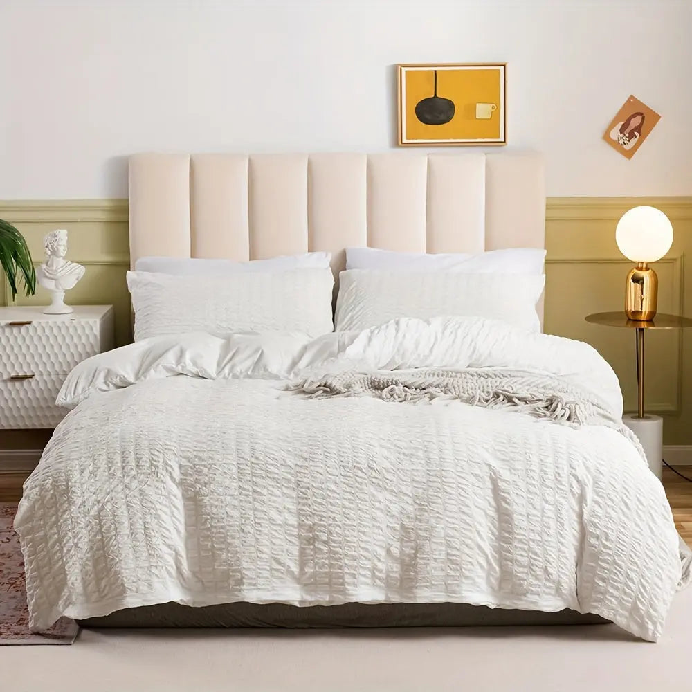 Plush Soft Ruffled Duvet Cover - Befez