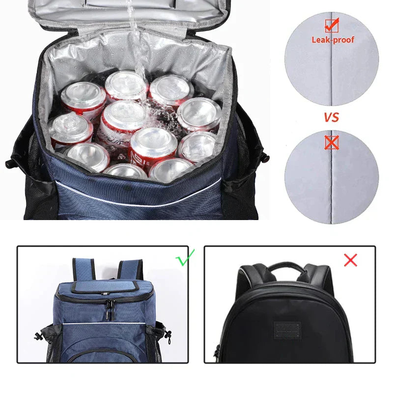 Insulated Hiking Backpack Cooler Bag