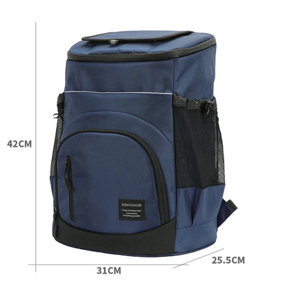 Insulated Cooler Backpack for Outdoor Use