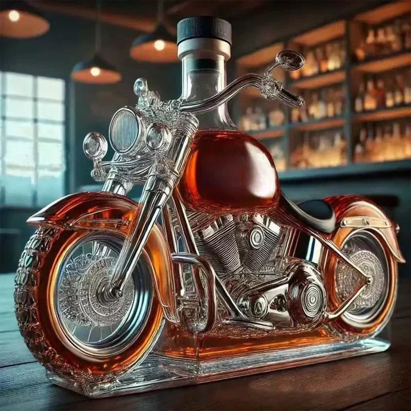 Rare Collectible Harley Davidson Whiskey Decanter - Befez