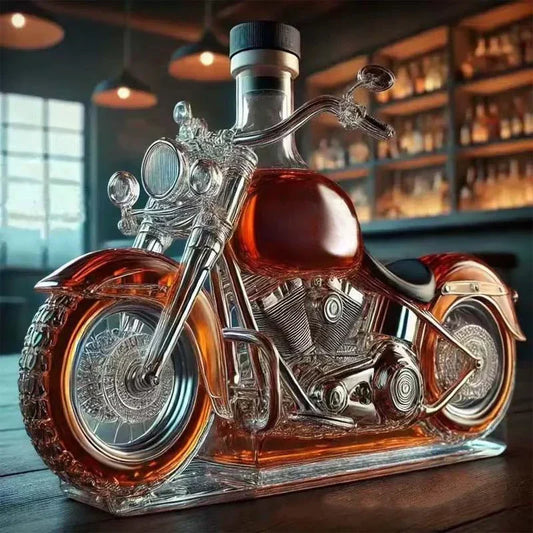 Rare Collectible Harley Davidson Whiskey Decanter - Befez