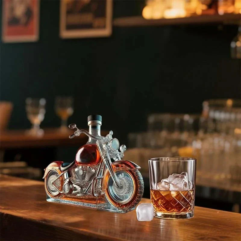 Rare Collectible Harley Davidson Whiskey Decanter