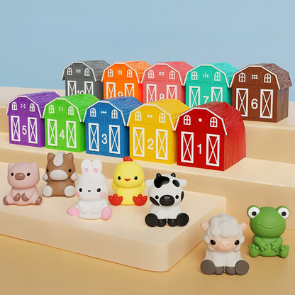 Fun Farm Animal Playset for Kids