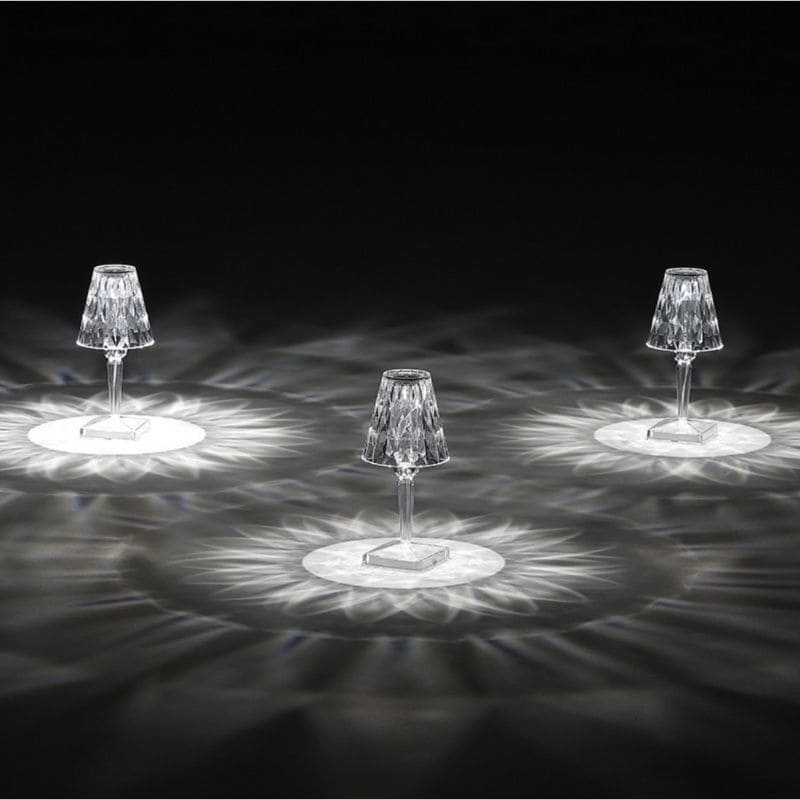Luxurious Glass Table Lamp for Home Decor