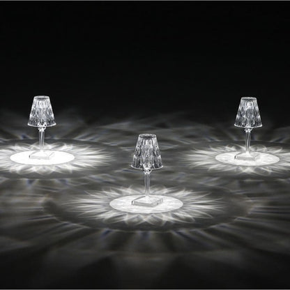 Luxurious Glass Table Lamp for Home Decor