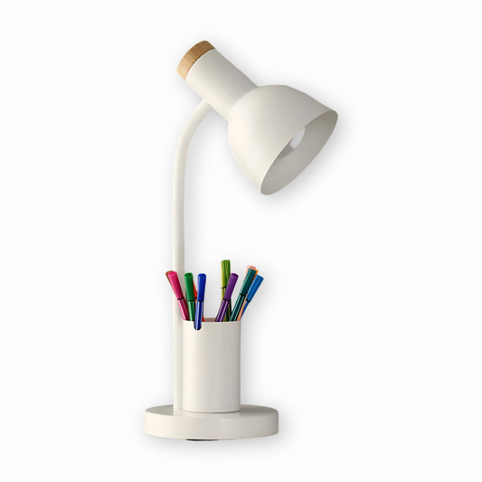 Stylish Desk Lamp with Built-in Pen Holder - Befez