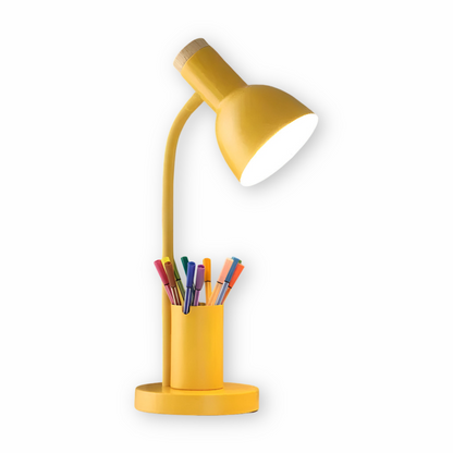 Stylish Desk Lamp with Built-in Pen Holder