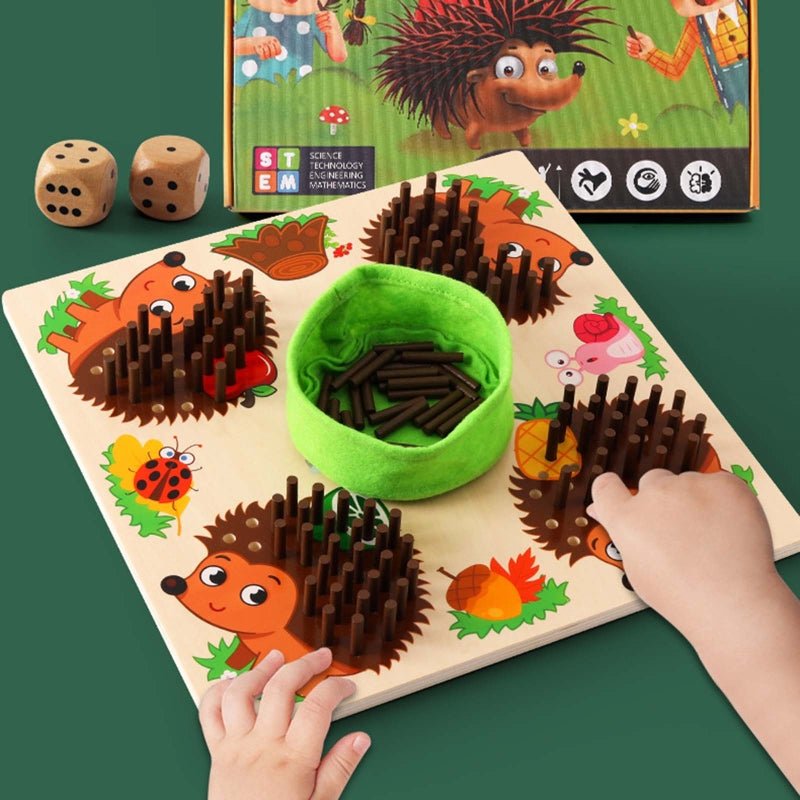 Educational Sensory Toy Hedgehog Learning Set