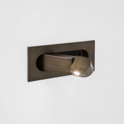 Compact LED Nightstand Lamp with Color Changing Option