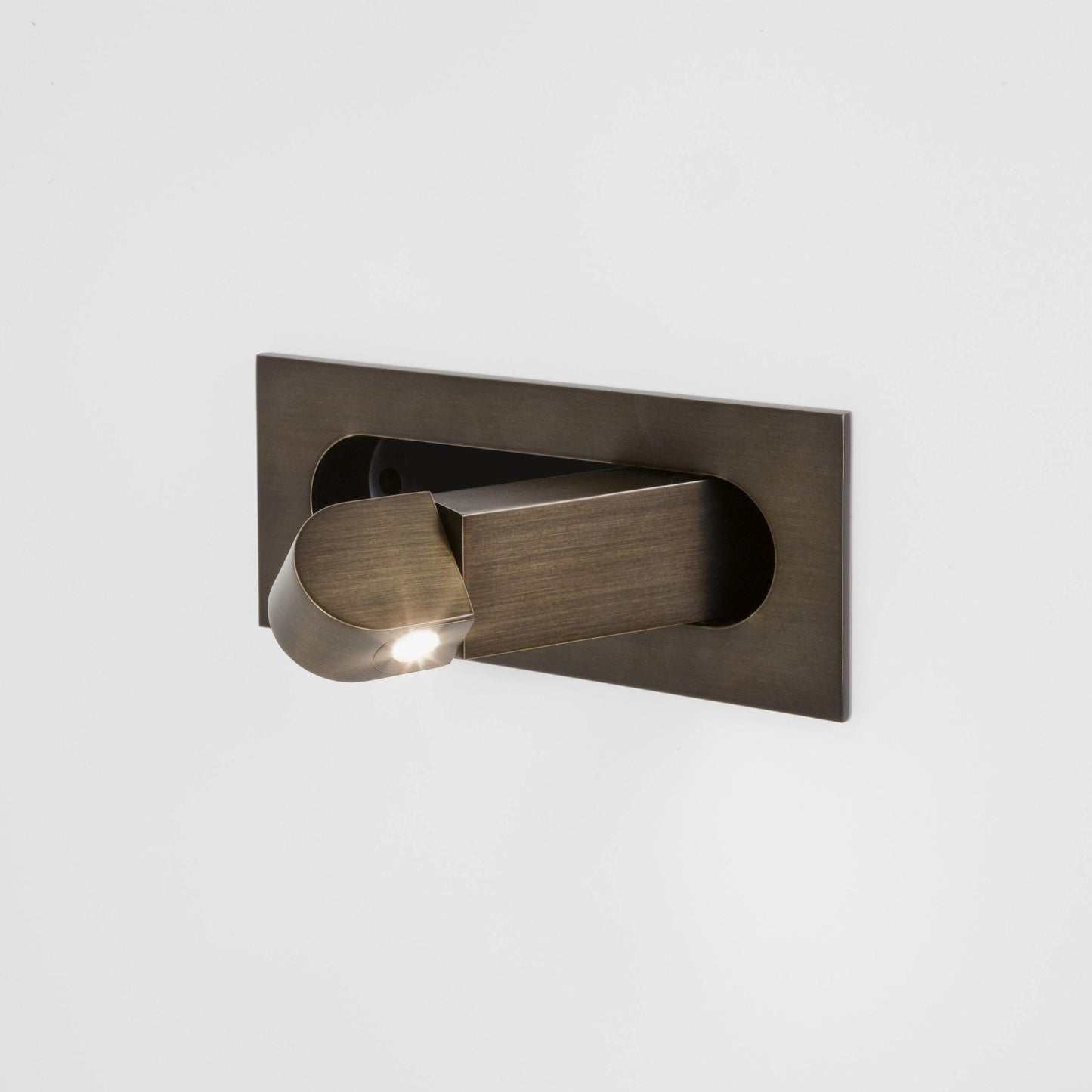 Compact LED Nightstand Lamp with Color Changing Option