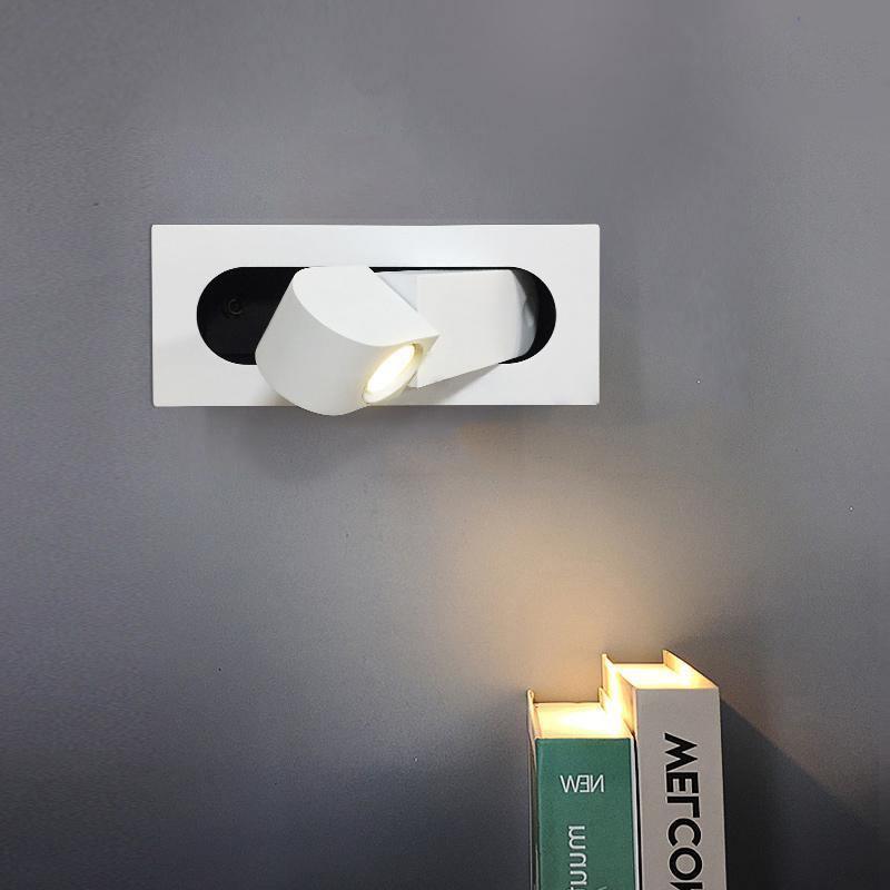 Compact LED Nightstand Lamp with Color Changing Option