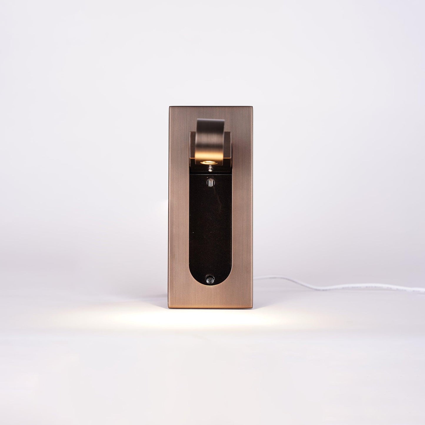 Compact LED Nightstand Lamp with Color Changing Option