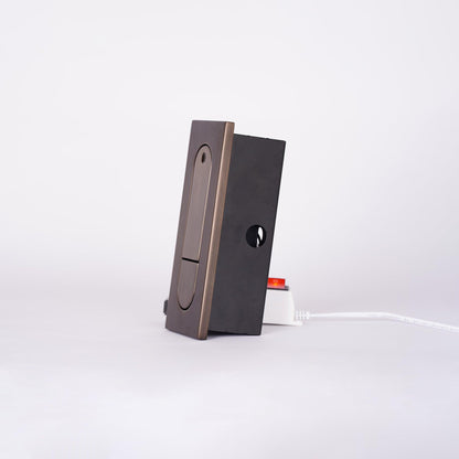 Compact LED Nightstand Lamp with Color Changing Option