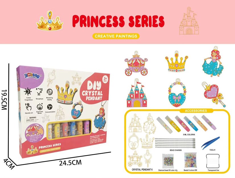 Befez | SparkleCharm | Kids Crystal Necklace Making Kit