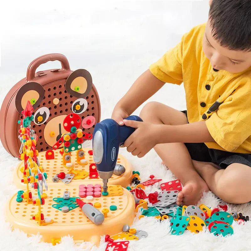 Kids Wooden Toy Toolbox Set - Befez