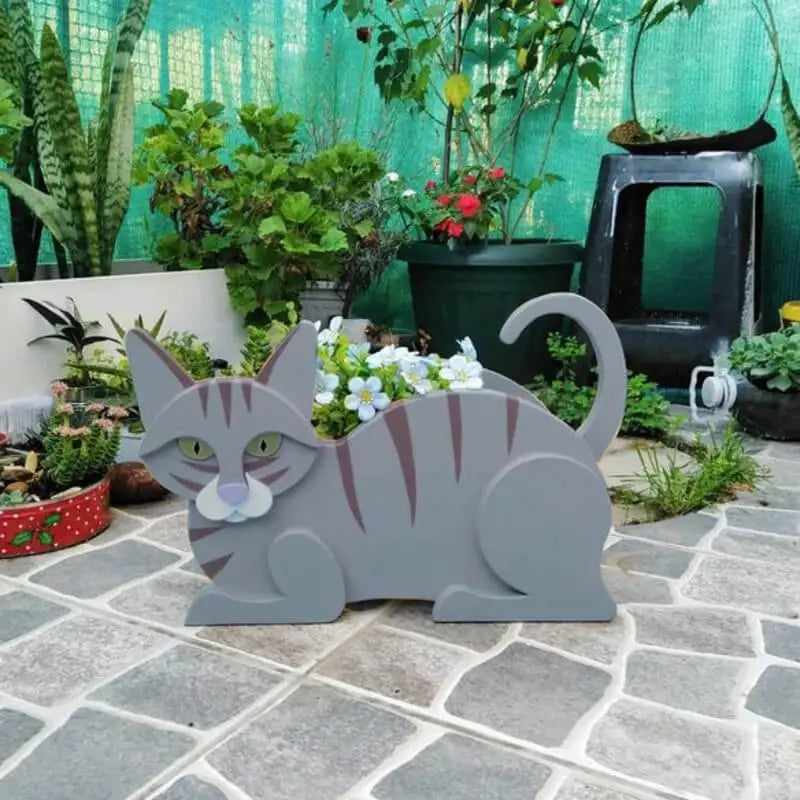 Adorable Cat Planter Pot Kit