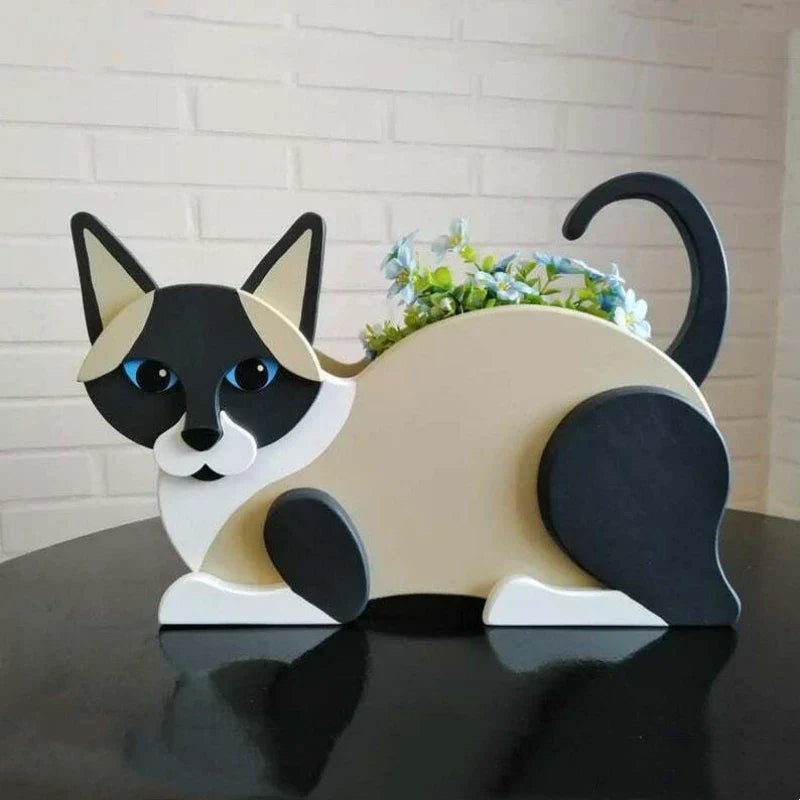 Adorable Cat Planter Pot Kit