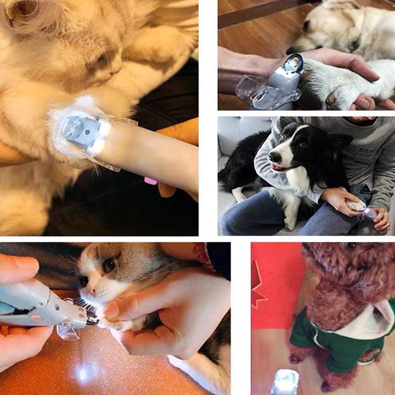 Pet Nail Clippers with Quick Sensor and Easy Grip