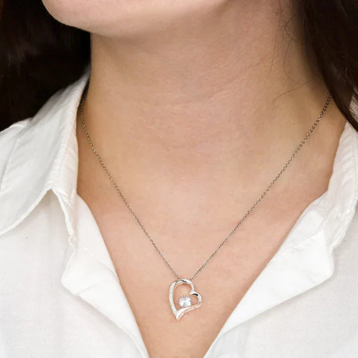 Befez EternalBloom Lovely Rose Gift Set with 14k Gold Necklace