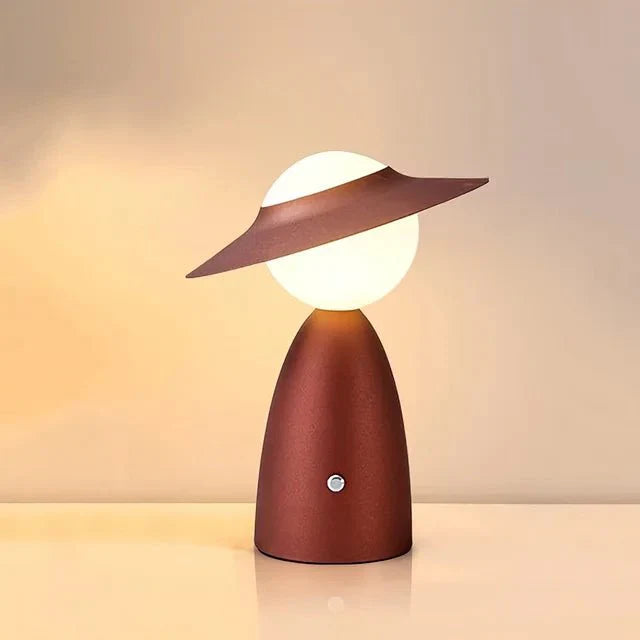 Stylish USB Table Lamp with Touch Dimmer