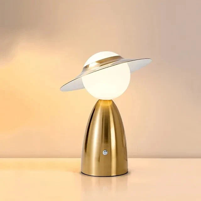 Stylish USB Table Lamp with Touch Dimmer
