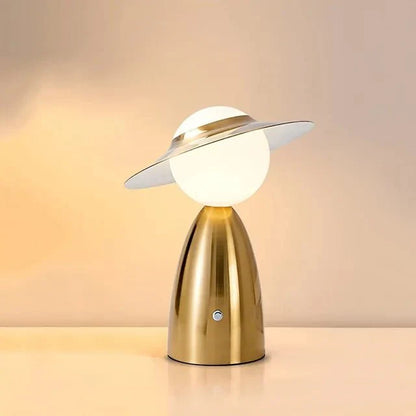 Stylish USB Table Lamp with Touch Dimmer