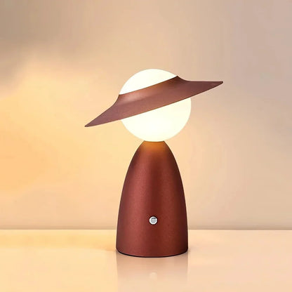 Stylish USB Table Lamp with Touch Dimmer