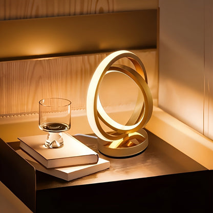 Sleek Adjustable Desk Lamp with Metal Base and USB