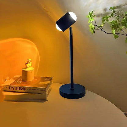 Colorful LED Table Lamp with USB Power