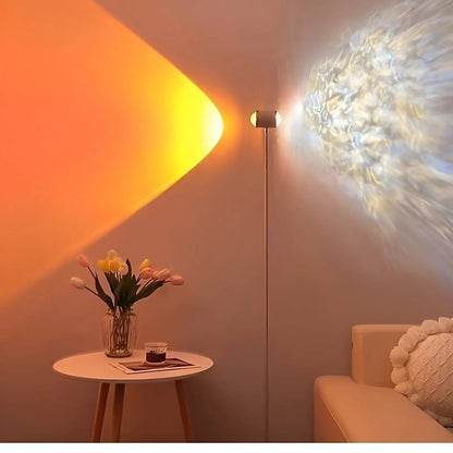 Colorful LED Table Lamp with USB Power
