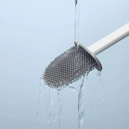 Soft Bristle Toilet Brush for Easy Cleaning