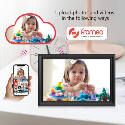 Clear Digital Photo Frame With Video Recording