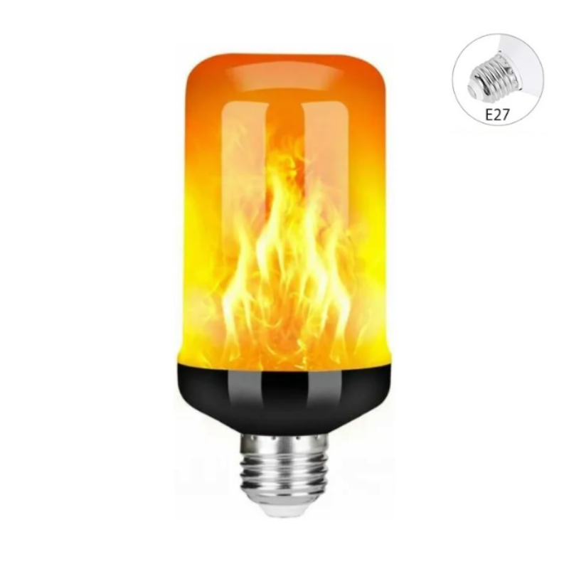 Warm Ambient Flicker LED Table Lamp