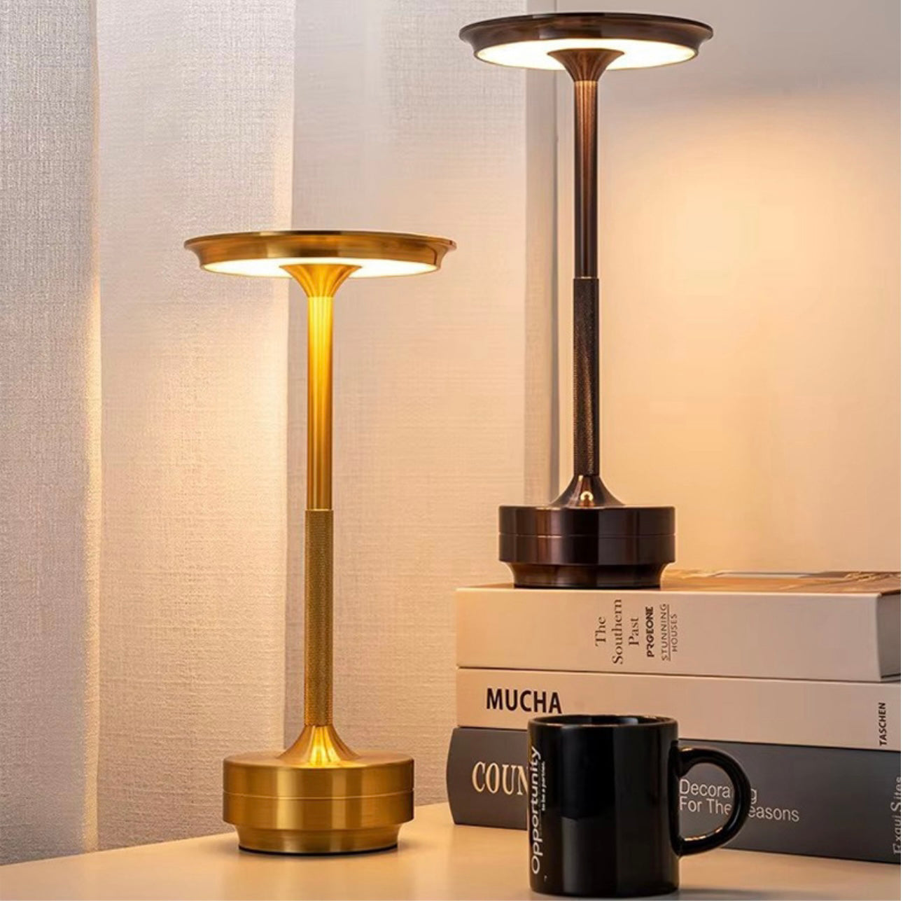 Bright Wireless LED Desk Lamp