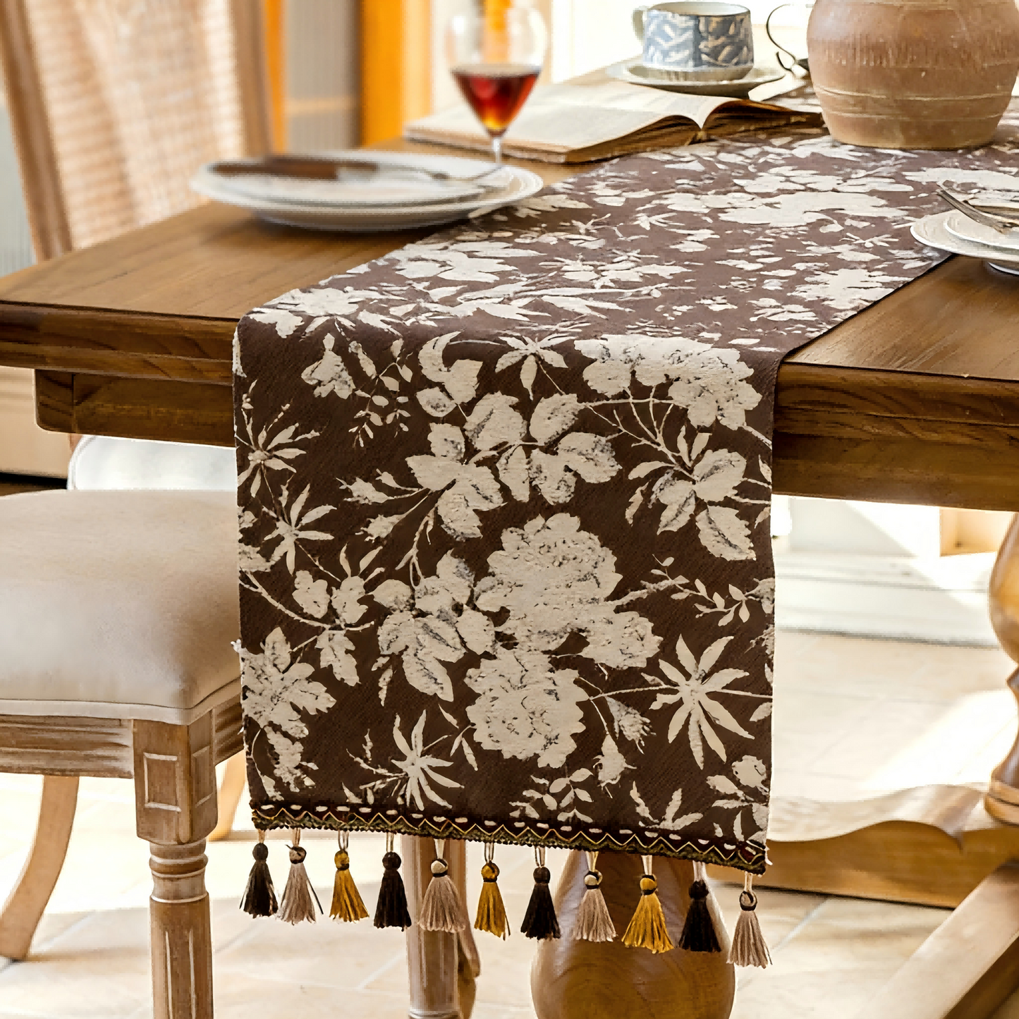 Soft Plush Chenille Tablecloth