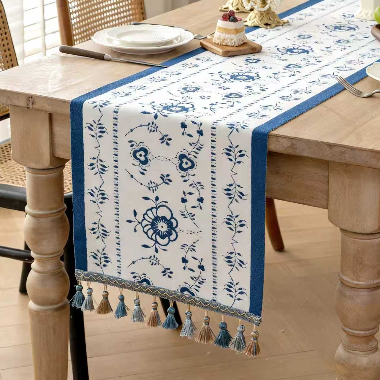Soft Plush Chenille Tablecloth