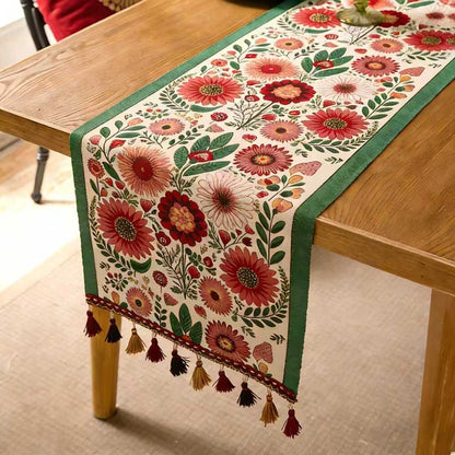 Soft Plush Chenille Tablecloth