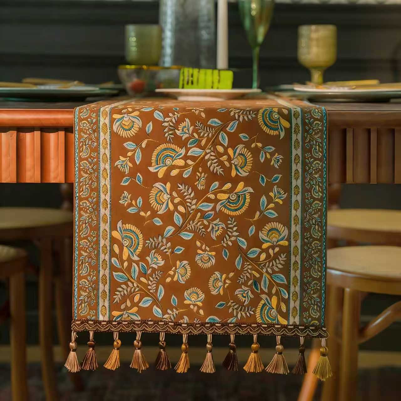 Soft Plush Chenille Tablecloth