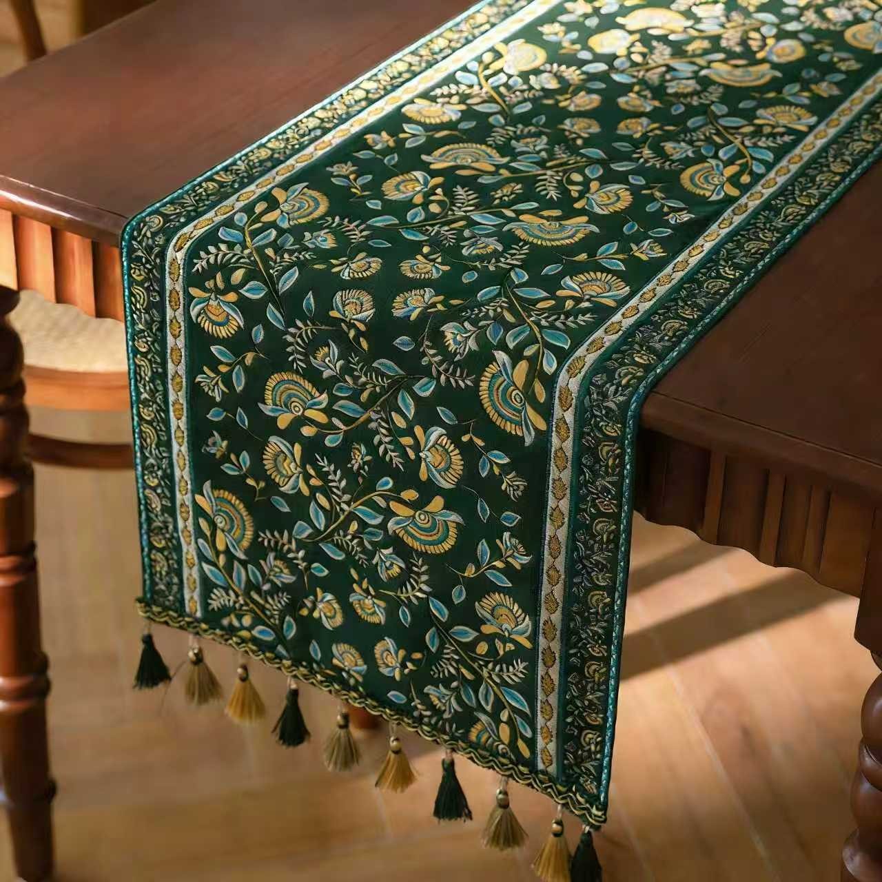 Soft Plush Chenille Tablecloth