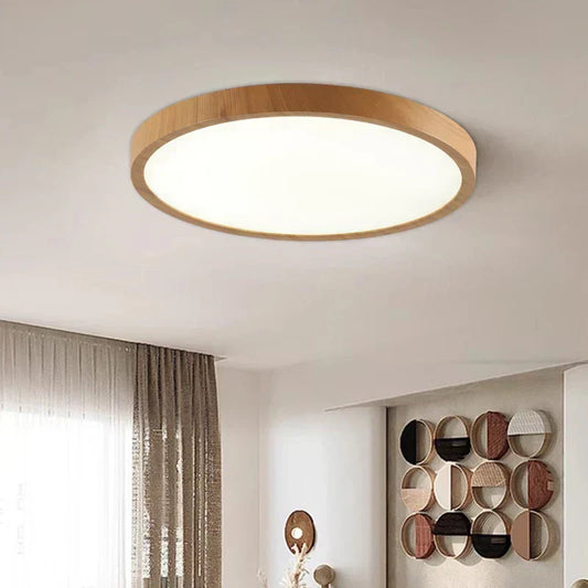 Stylish Round Ceiling Light with Dimmable LED - Befez
