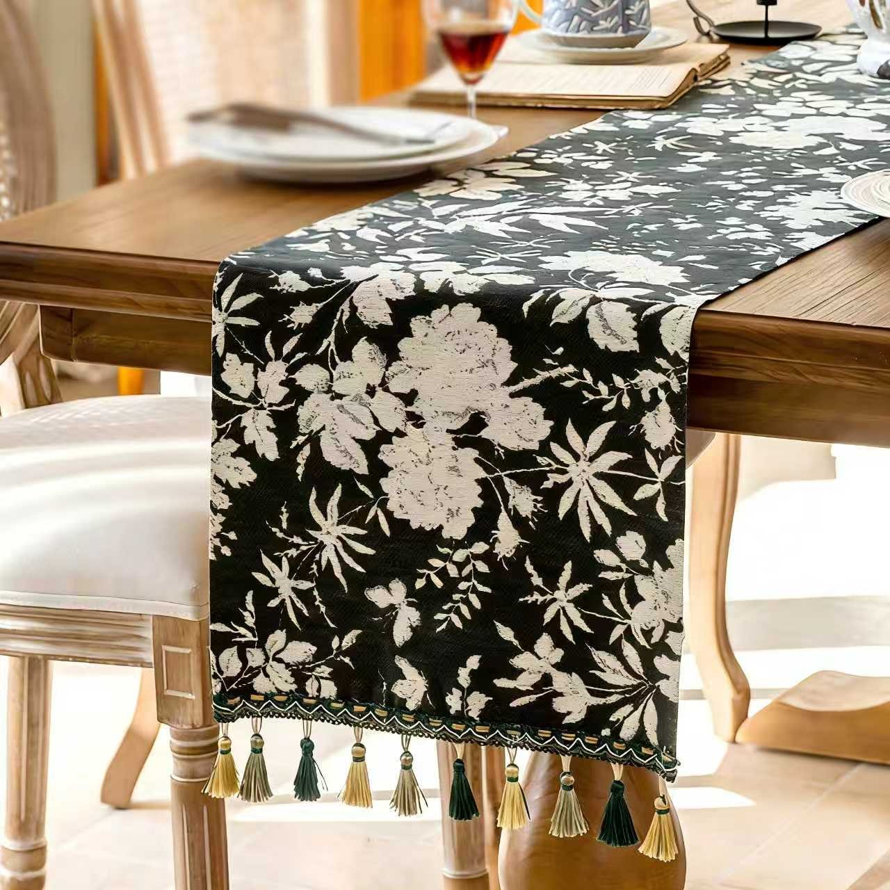 Soft Plush Chenille Tablecloth