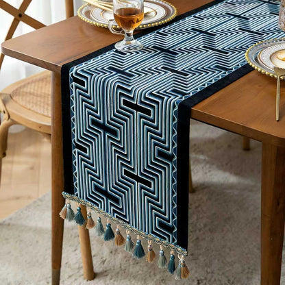 Soft Plush Chenille Tablecloth