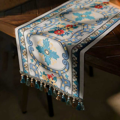 Soft Plush Chenille Tablecloth