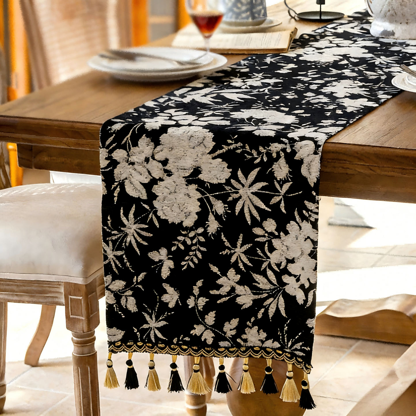 Soft Plush Chenille Tablecloth