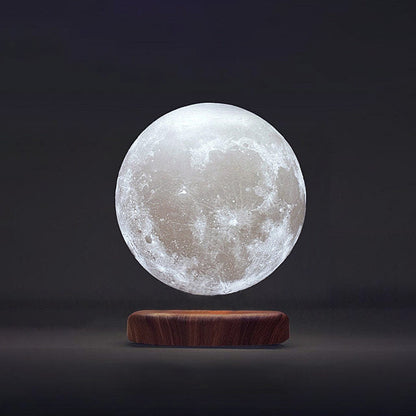Glowing Orb Magnetic Moon Lamp with 3D LED Light