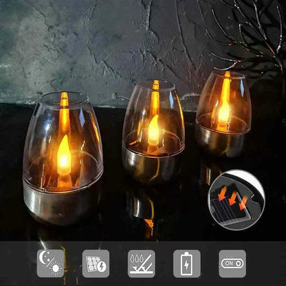 Solar Powered Outdoor Garden Lantern