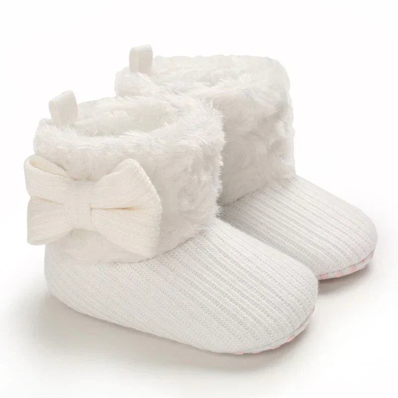 Cozy Baby Snow Boots - Soft Plush Non Slip Footwear