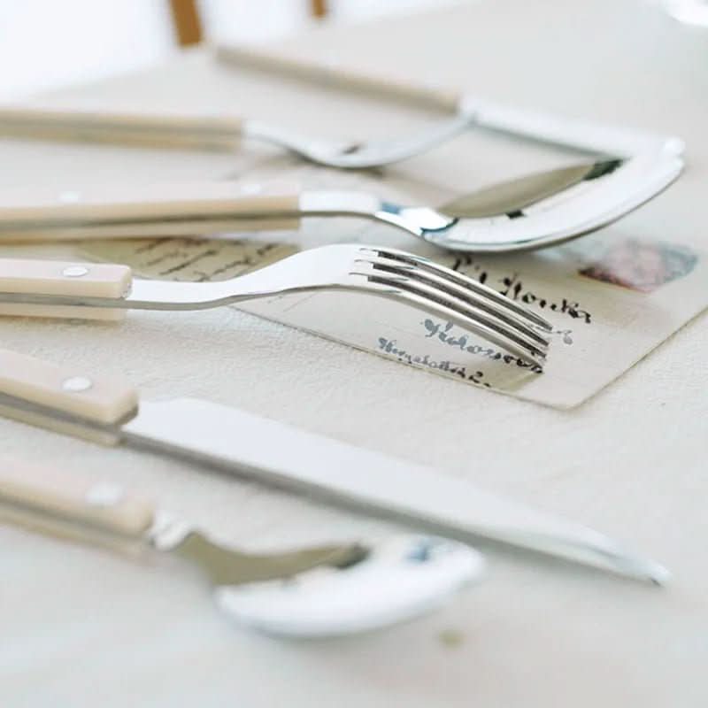 Personalized 24pc Silverware Stainless Steel Flatware Set