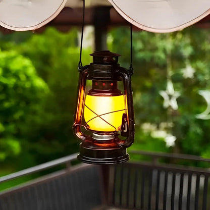 Rustic LED Pendant Light for Warm Ambient Lighting